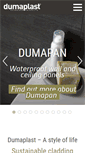 Mobile Screenshot of dumaplast.be